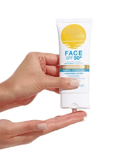 Face SPF 50+ Tinted & Hydrating Sunscreen Lotion - Image 2