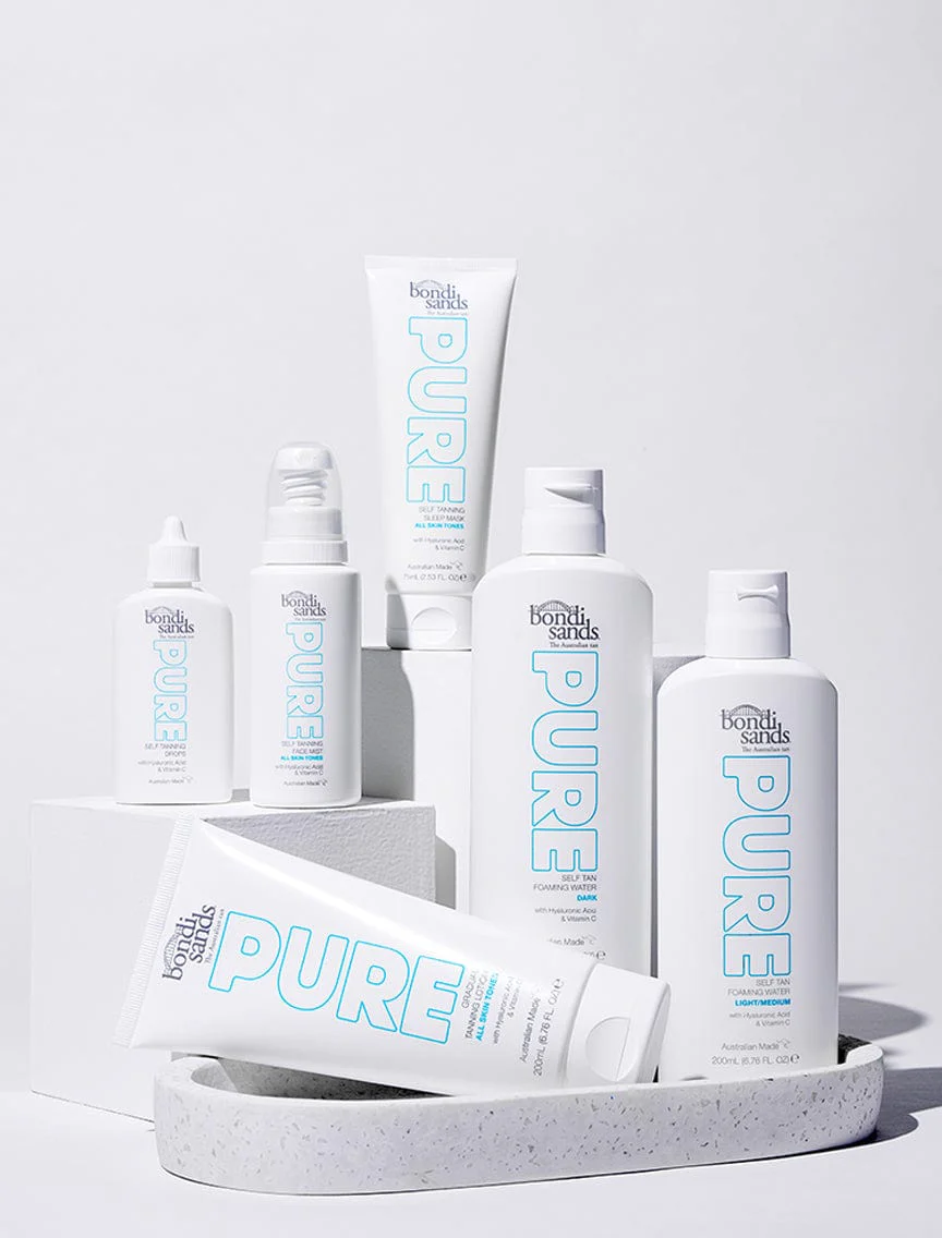 Light/Medium Pure Self Tan Foaming Water - Image 4